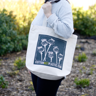 Poppy Heads shoulder bag - choice of 4 colours