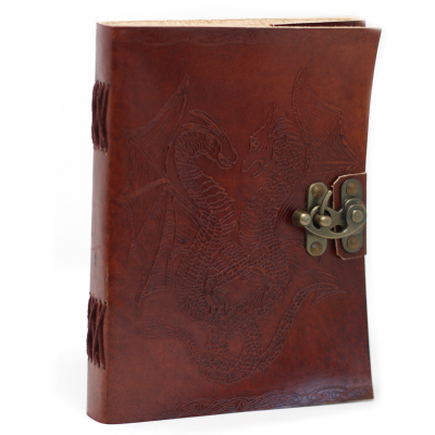 Leather Dragon Notebook (6x8 )
