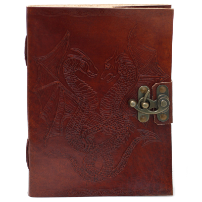 Leather Dragon Notebook (6x8 )