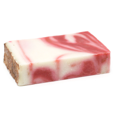 Red Clay - Olive Oil Soap - Slice approx 100g