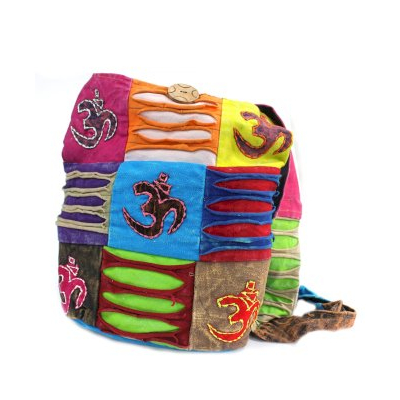 Ethnic Sling Bag - Teal Om