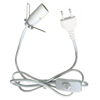 White Fitting Cable - Eu