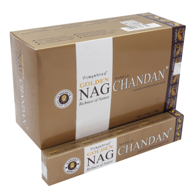 Golden Nag - Chandan Incense 15g