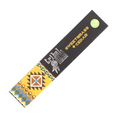 Tribal Soul Incense Sticks- Sweet Grass + Cedar