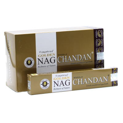 Golden Nag - Chandan Incense 15g