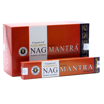 Golden Nag - Mantra Incense 15g