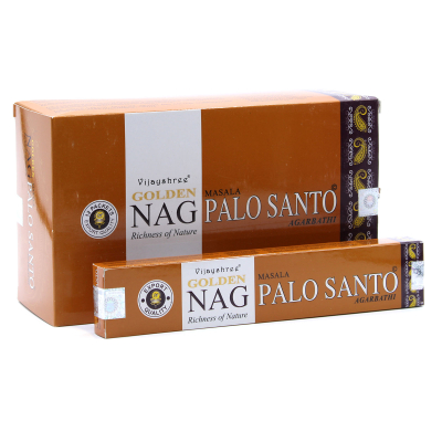 Golden Nag - Palo Santo Incense 15g