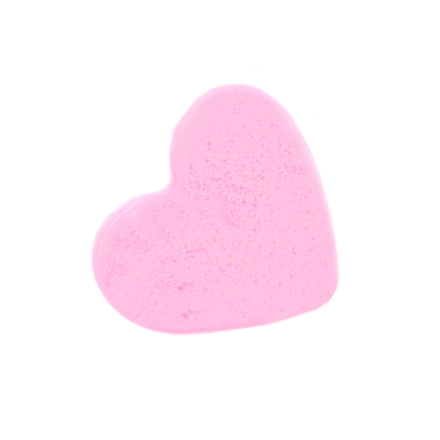 5x Love Heart Bath Bomb 70g - Bubblegum