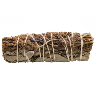 Smudge Stcik - White Sage and Lavender 10 cm