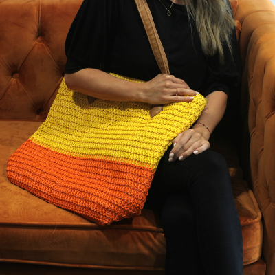 Back to the Bazaar Bag - Yellow and Orange