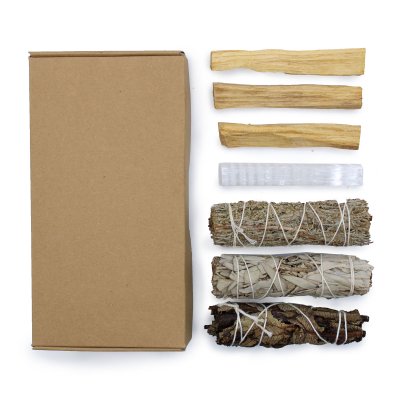 Energy Cleansing and Smudging Kit - Home
