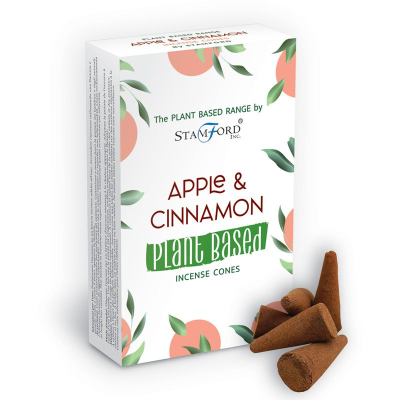 Plant Based Incense Cones - Apple and Cinnamon