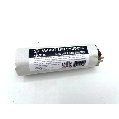 Smudge Stick - White Sage and Black Sage 10cm