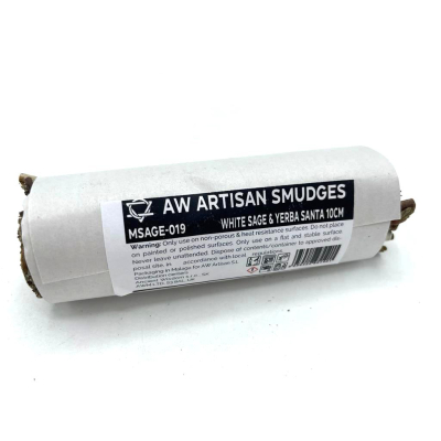Smudge Stick - White Sage and Yerba Santa 10cm