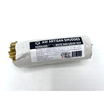 Smudge Stick - White Sage and Ruda 10cm