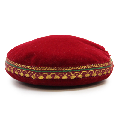 Singing Bowl Velvet Cushion - 11cm
