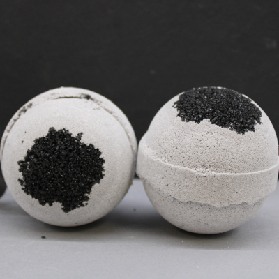 Charcoal Bath Bombs - Sea Salt and Moss
