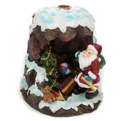 Christmas Santa s Grotto Backflow Incense Burner