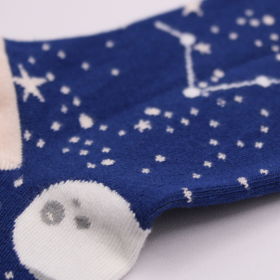 Hop Hare Bamboo Socks M L - Moon Walk