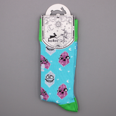 Hop Hare Bamboo Socks M L - Lucky Gemstones