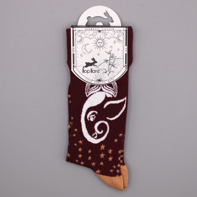 Hop Hare Bamboo Socks S M - Ganesha