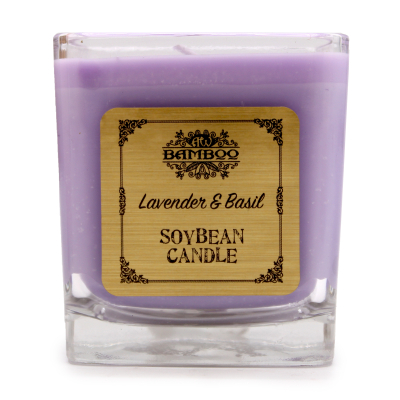 Soybean Jar Candles - Lavender and Basil