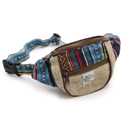 Bum Bag - Hemp and Cotton (assorted)