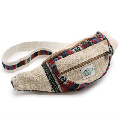 Bum Bag - Hemp and Cotton (asst)
