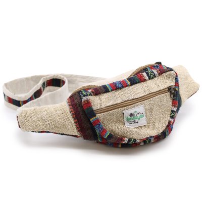 Bum Bag - Hemp and Cotton (asst)
