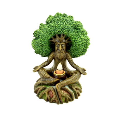 Wise Old Tree Man of the Forest Backflow Incense Burner