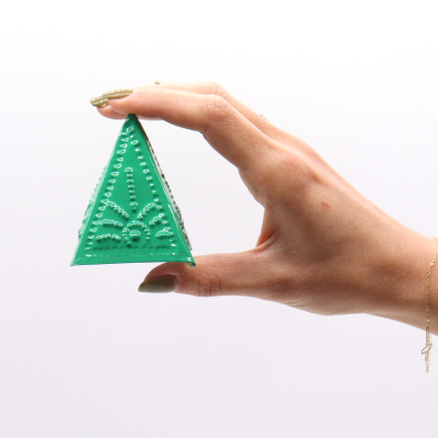 Incense Powder Mould Set - Blue Green Purple