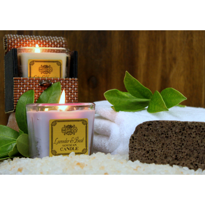 Soybean Jar Candles - Lavender and Basil