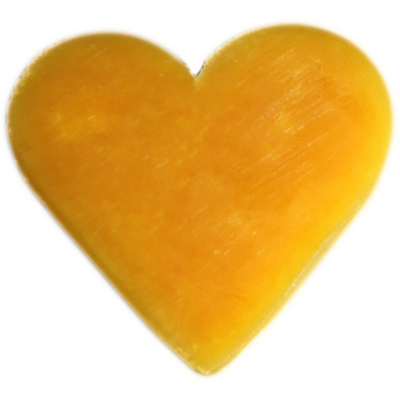 Heart Guest Soap - Orange and Warm Ginger