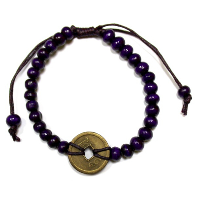 Good Luck Feng-Shui Bracelets - Purple