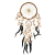 Bali Dreamcatchers - XLarge Round - Cream, Coffee, Choc