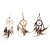 Bali Dreamcatchers - Small Round - Cream, Coffee, Choc