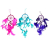 Bali Dreamcatchers - Medium Round - Turq, Pink, Purp
