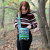 Jacquard Bag - Teal Sling Bag