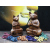 Wooden Carved Incense Burners - Med Yoga Cat