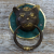Brass Door Knocker - Cats Head