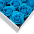 Craft Soap Flowers - Med Rose - Sky Blue