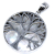 Tree of Life Silver Pendant 30mm - Mother of Pearl