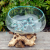 Melted Glass on Wood - Open Lrg Bowl