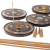 Mango Wood Disc 10cm (Cone and Incense)