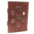 Leather Chakra Stone Notebook (6x9 )