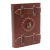 Leather Tiger-eye with Belts Notebook (6x4 )