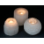 Selenite Snowball Candle Holder - 8 cm