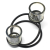 Centrepiece Iron Votive Candle Holder - 2 Cup Double Step