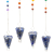 Orgonite Power Chakra Pendulum - Lapis