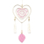 Dream Catcher - Medium Pink Heart in Heart